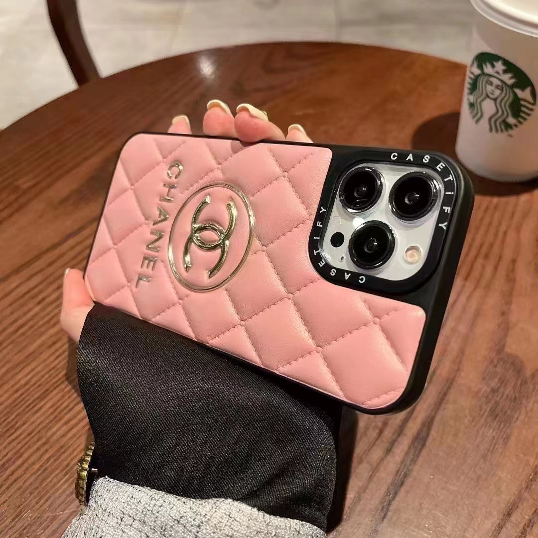 Fashion Luxury CC cortex phone case for iPhone