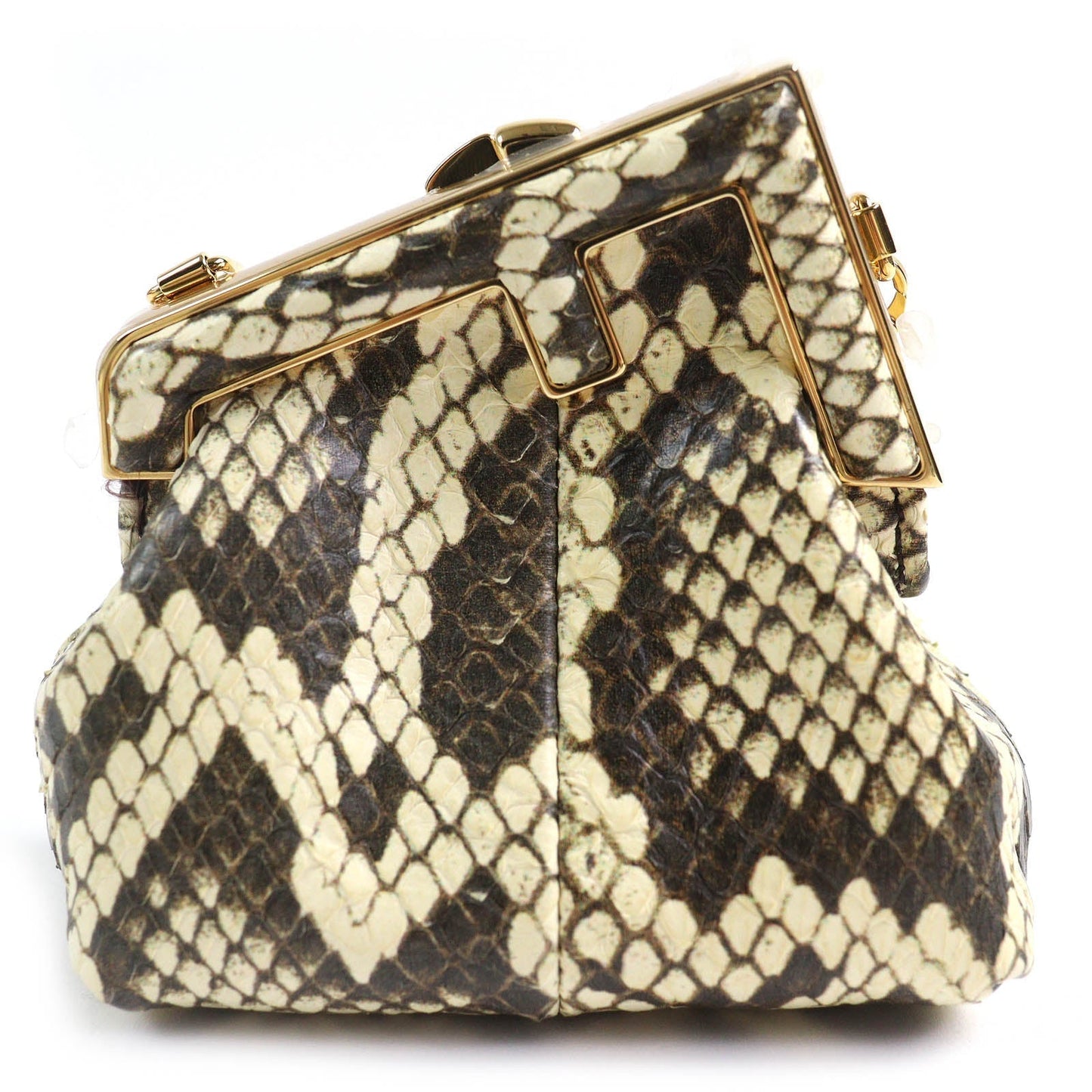 Fendi Fendi First Leather Red Clutch Style 2
