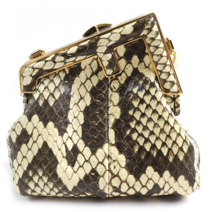Fendi Fendi First Leather Red Clutch Style 2