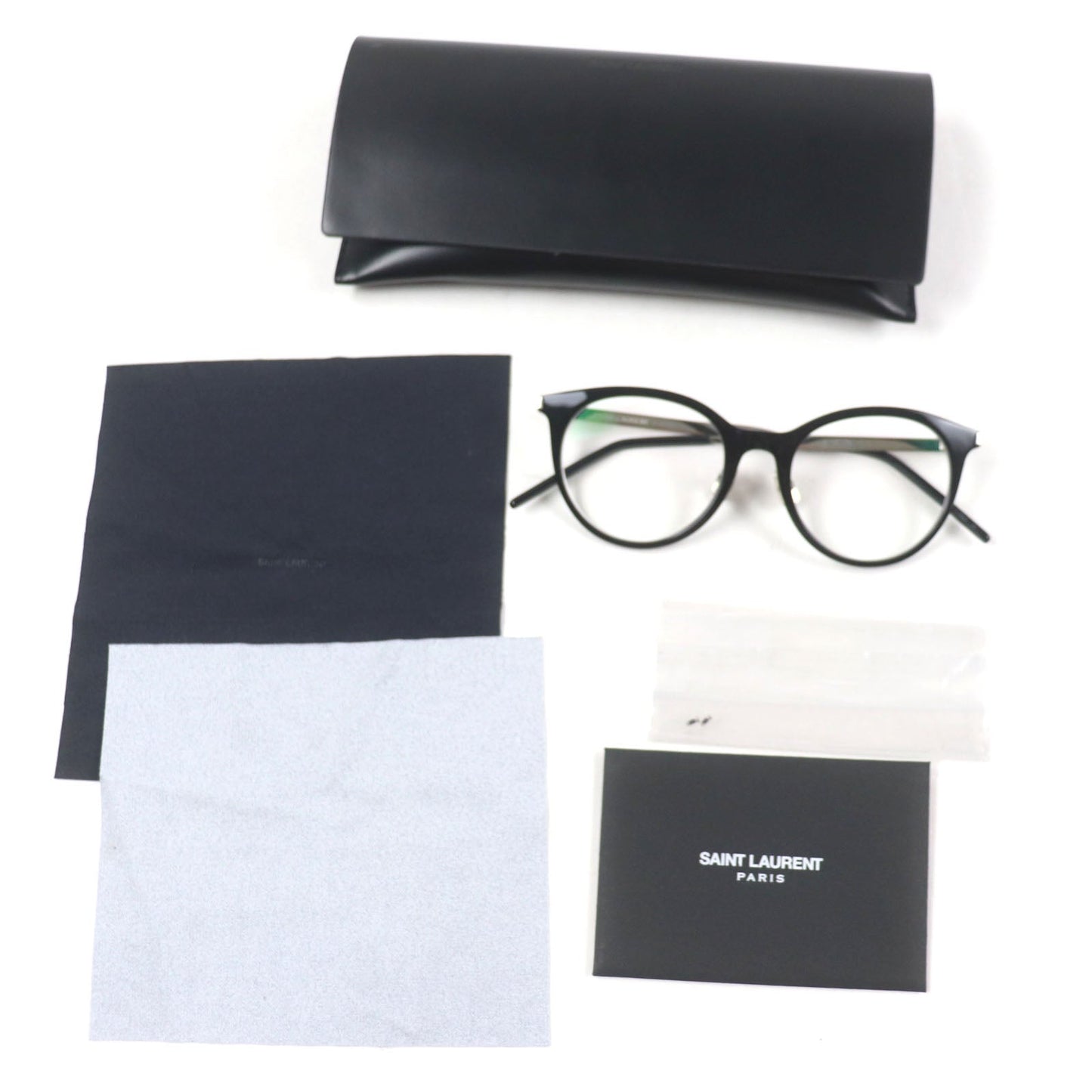 Saint Laurent Paris Glasses Boston Bag