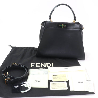 Fendi Peek-A-Boo Nappa Leather 2Way Bag
