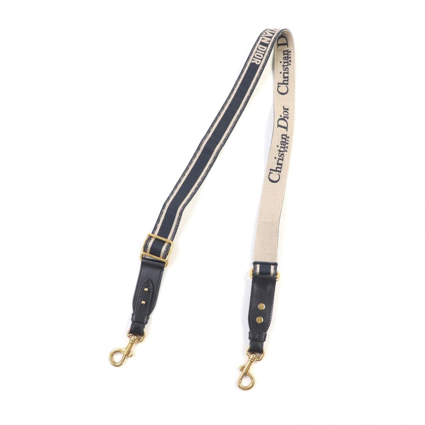 Christian Dior Shoulder strap S8553CBTE canvas Navy