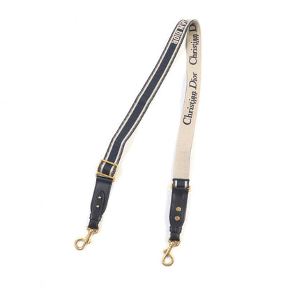 Christian Dior Shoulder strap S8553CBTE canvas Navy