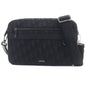 Dior HOMME Shoulder Bag 1ESPO297YKY canvas black Safari Maxi Oblique