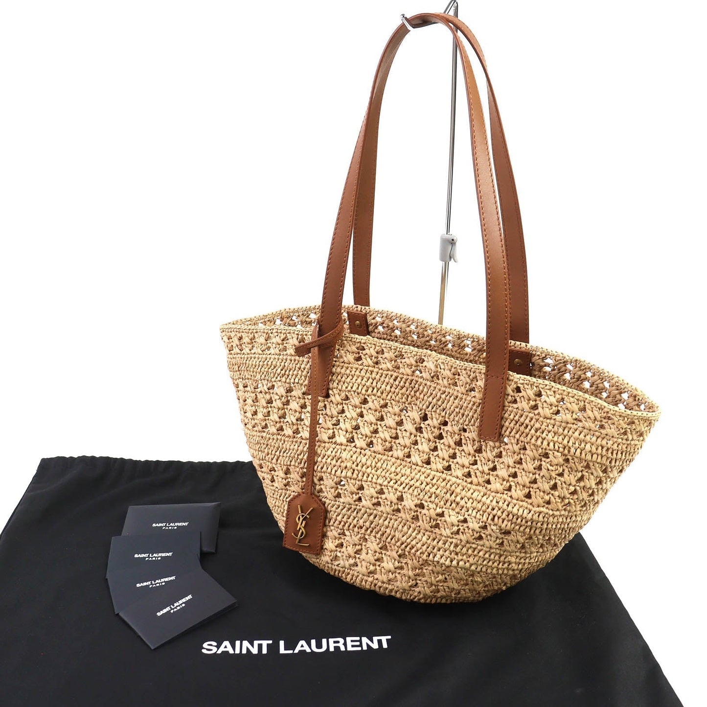 Saint Laurent Paris Pannier Small Tote Bag