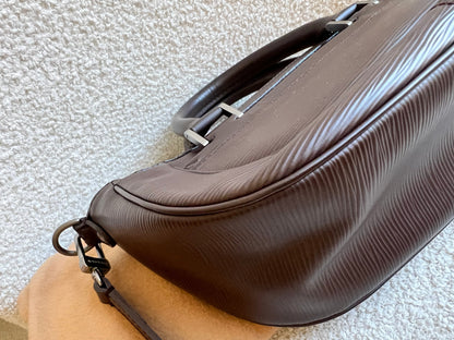 Louis Vuitton Dhanura PM Dark Brown Epi Leather