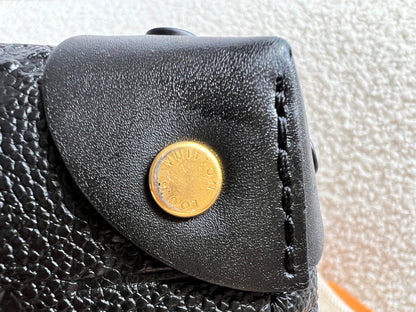 Louis Vuitton Black Empreinte Petite Malle Souple Bag (RRP £2420)