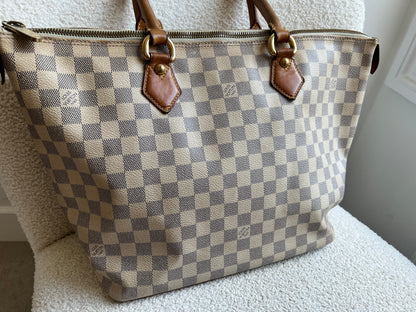 Louis Vuitton Saleya MM Tote Damier Azur