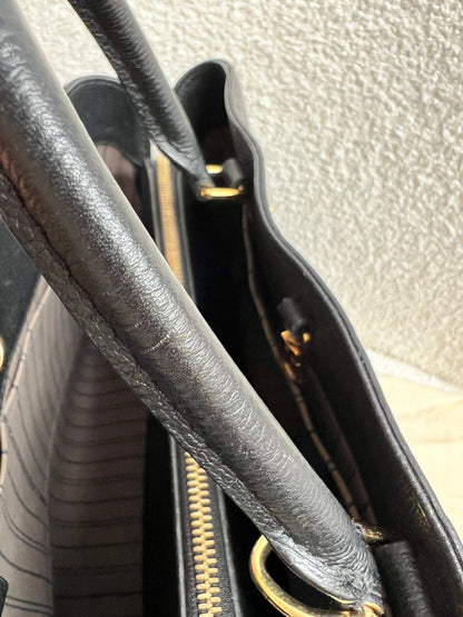 Louis Vuitton Montaigne GM in Black Monogram Empreinte (RRP £2230)