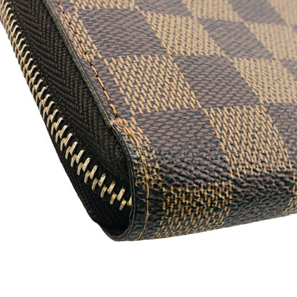 Louis Vuitton  Leather Long Wallet (Bi-Fold)