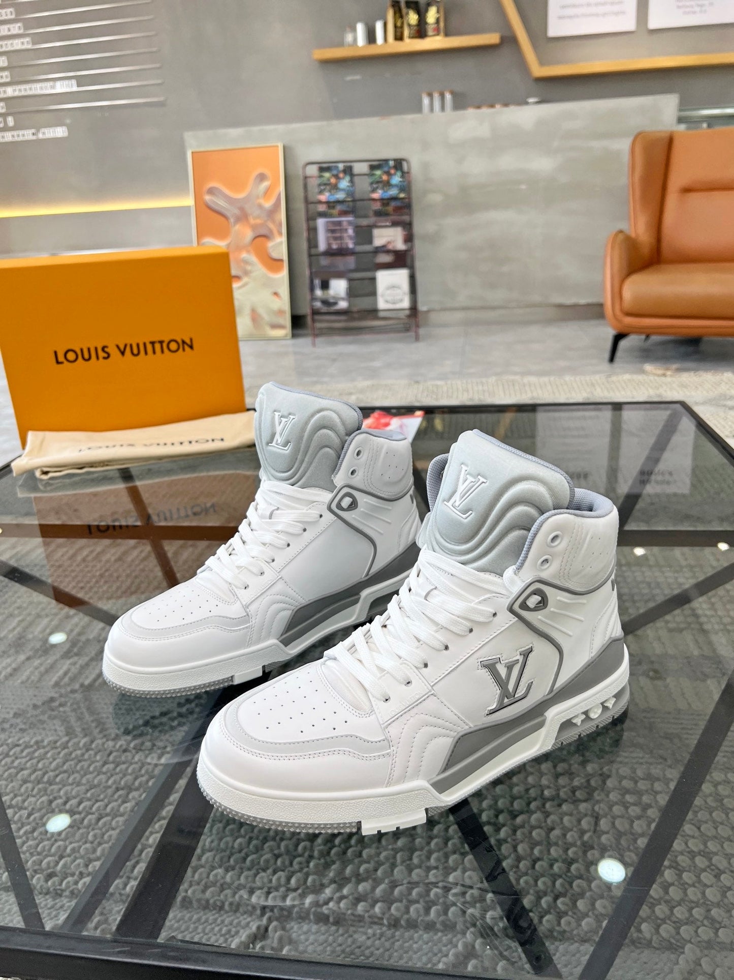 Louis Vuitton Trainer Sneakers Boot