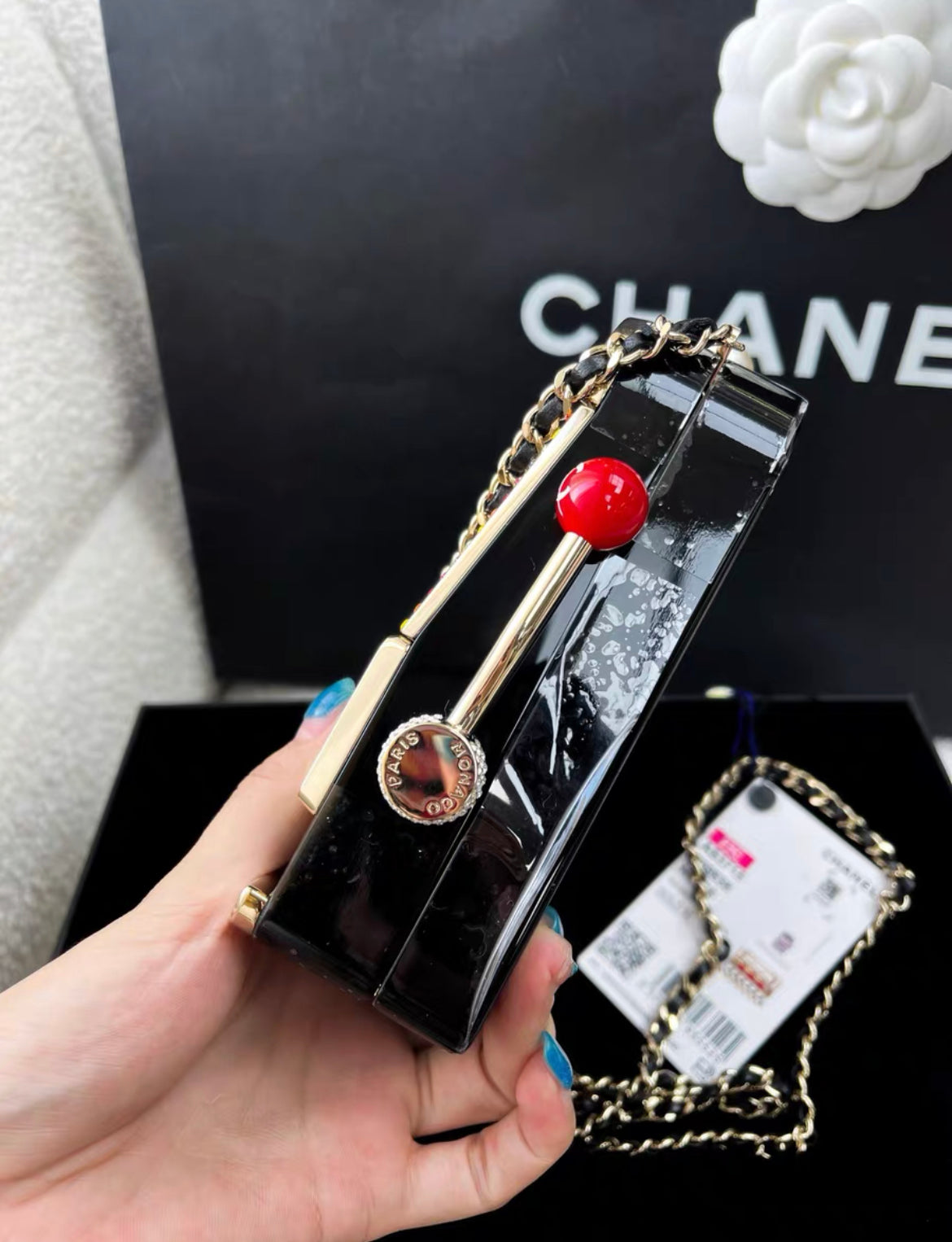 Chanel Luxury Leather Clutch Style 6