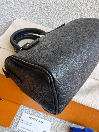 Louis Vuitton Speedy Nano Black Empreinte (RRP £1540)