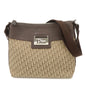 Christian Dior Street Chic Trotter Canvas Leather Shoulder Bag