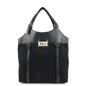 Christian Dior Street Chic Trotter Canvas Leather Tote Bag