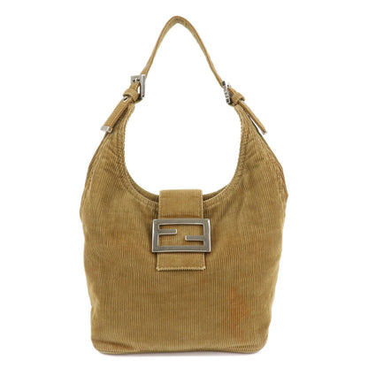 FENDI Corduroy Shoulder Bag 20686