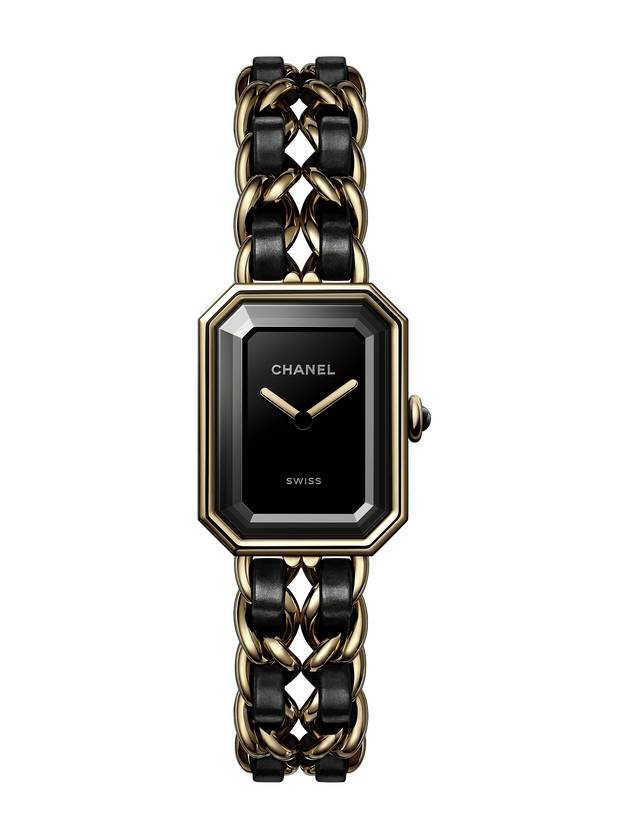 Premier Edition Original Chain Watch Black Chanel