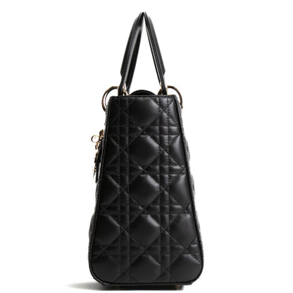 Dior Lady Dior Leather Crossbody Bag