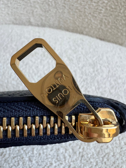 Louis Vuitton Pouch (from Neverfull) Navy Blue Empreinte