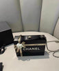 Chanel Luxury Leather Black Handbag Style 10