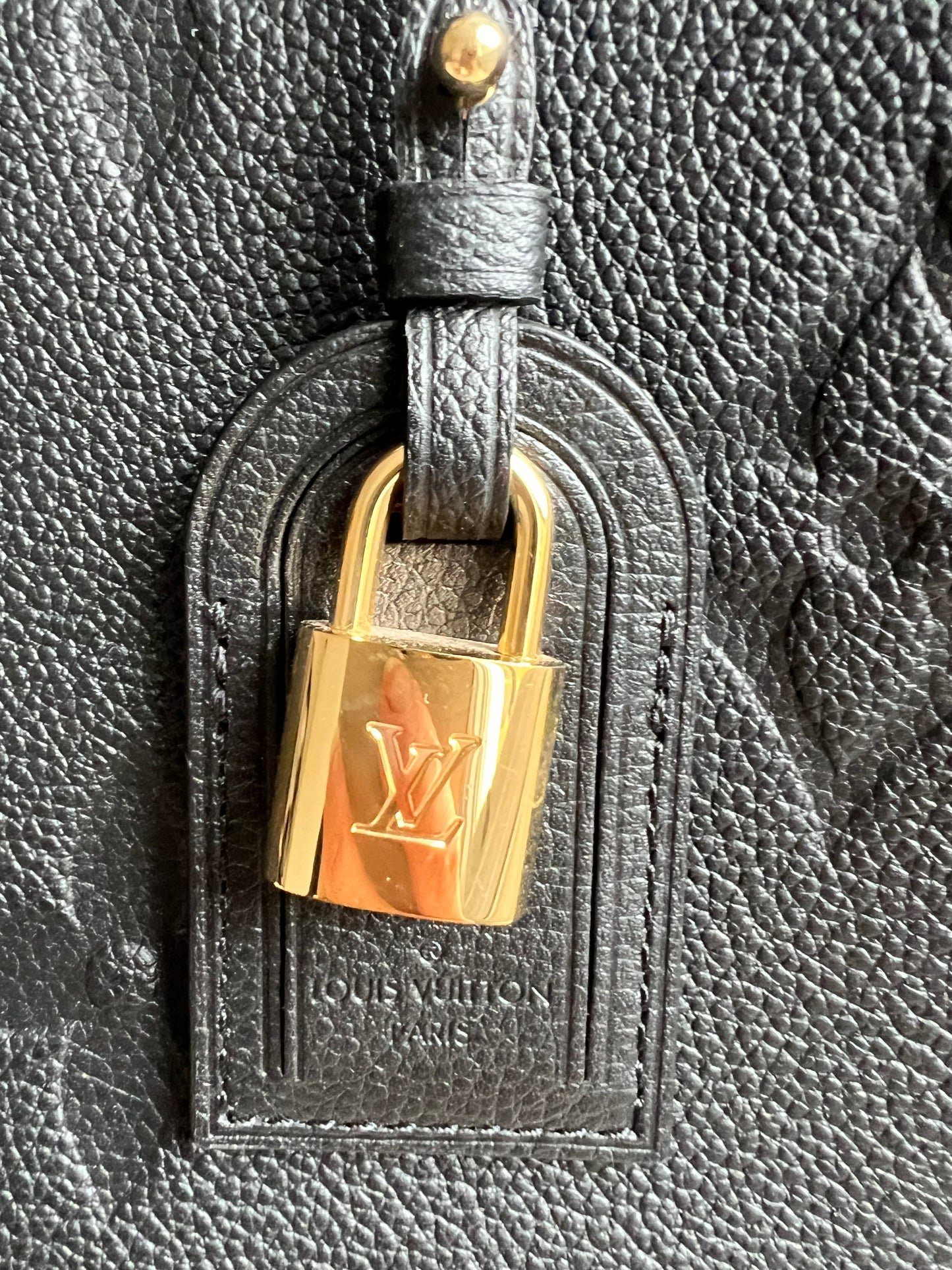Louis Vuitton Petit Palais Black Empreinte (RRP £2,350)