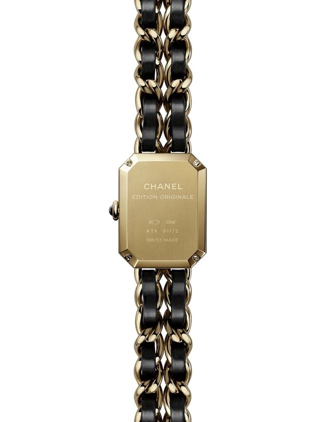 Premier Edition Original Chain Watch Black Chanel
