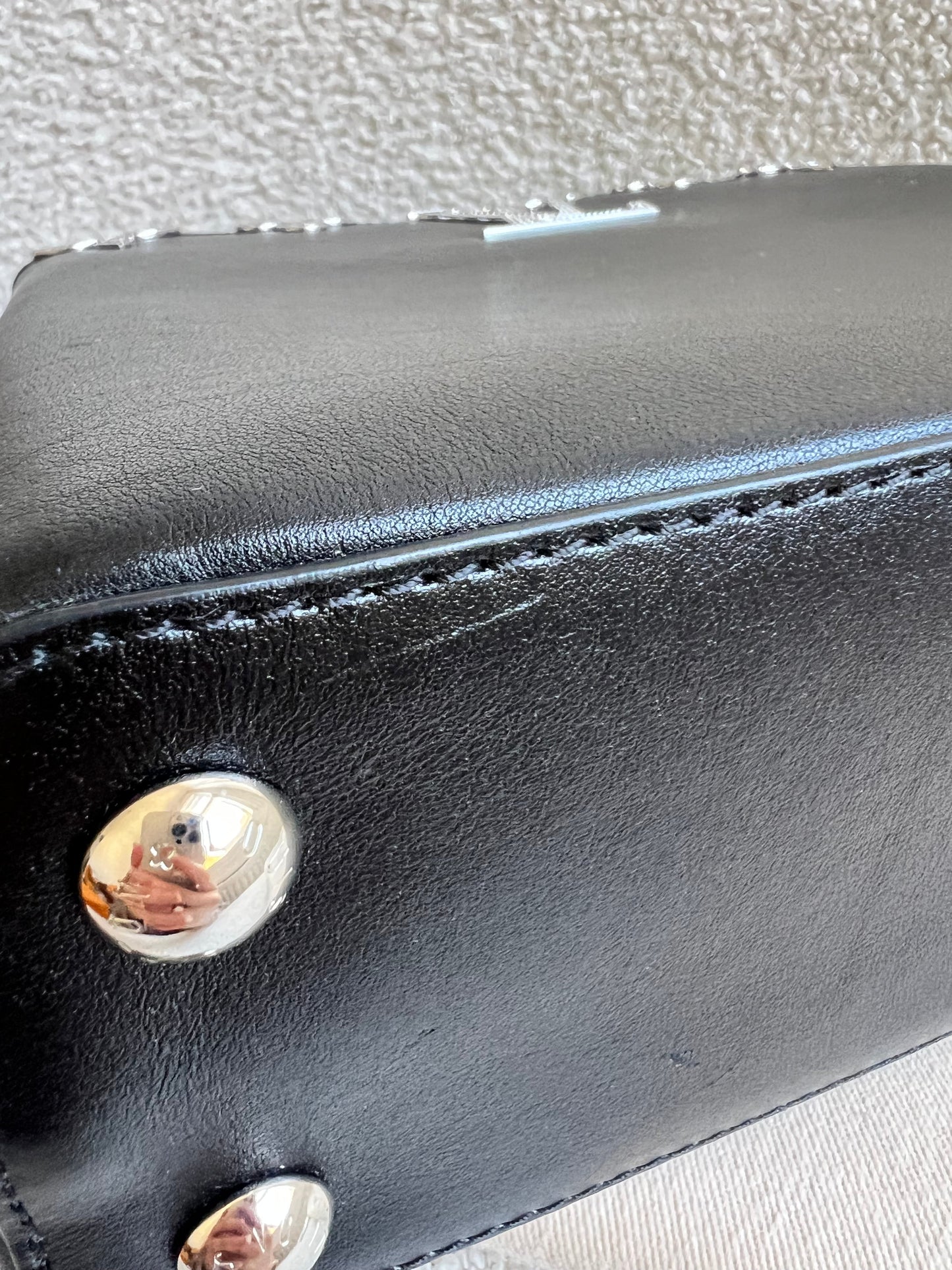 Louis Vuitton Capucines BB in Black with Crystal Flowers (RRP £5350)