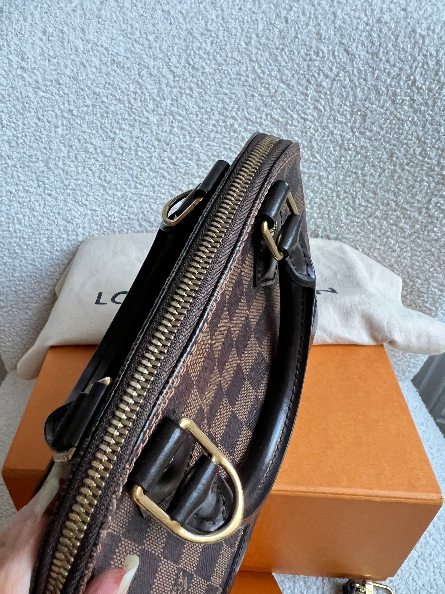 Louis Vuitton Alma BB Damier Ebene (RRP £1,450)