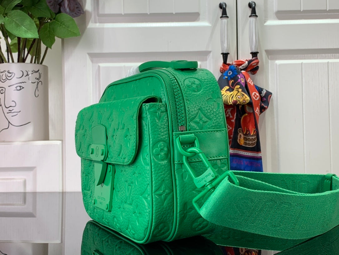 Louis Vuitton S Lock Messenger  Bag