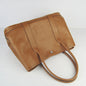 Luxury Hermes Garden Party Handbag Light Coffee