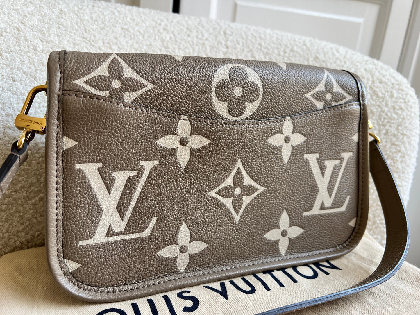 Louis Vuitton Diane Satchel Bicolour Empreinte (RRP £2,170)
