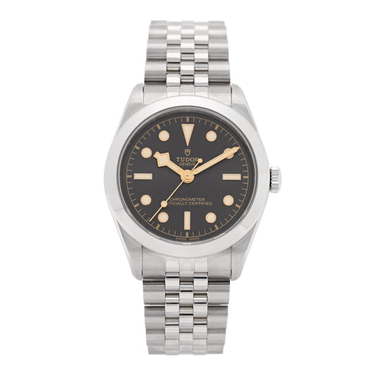 Stainless Steel 39mm Black Bay Automatic Watch Anthracite 79660