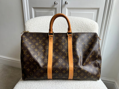 Louis Vuitton Keepall 45 Monogram Vintage