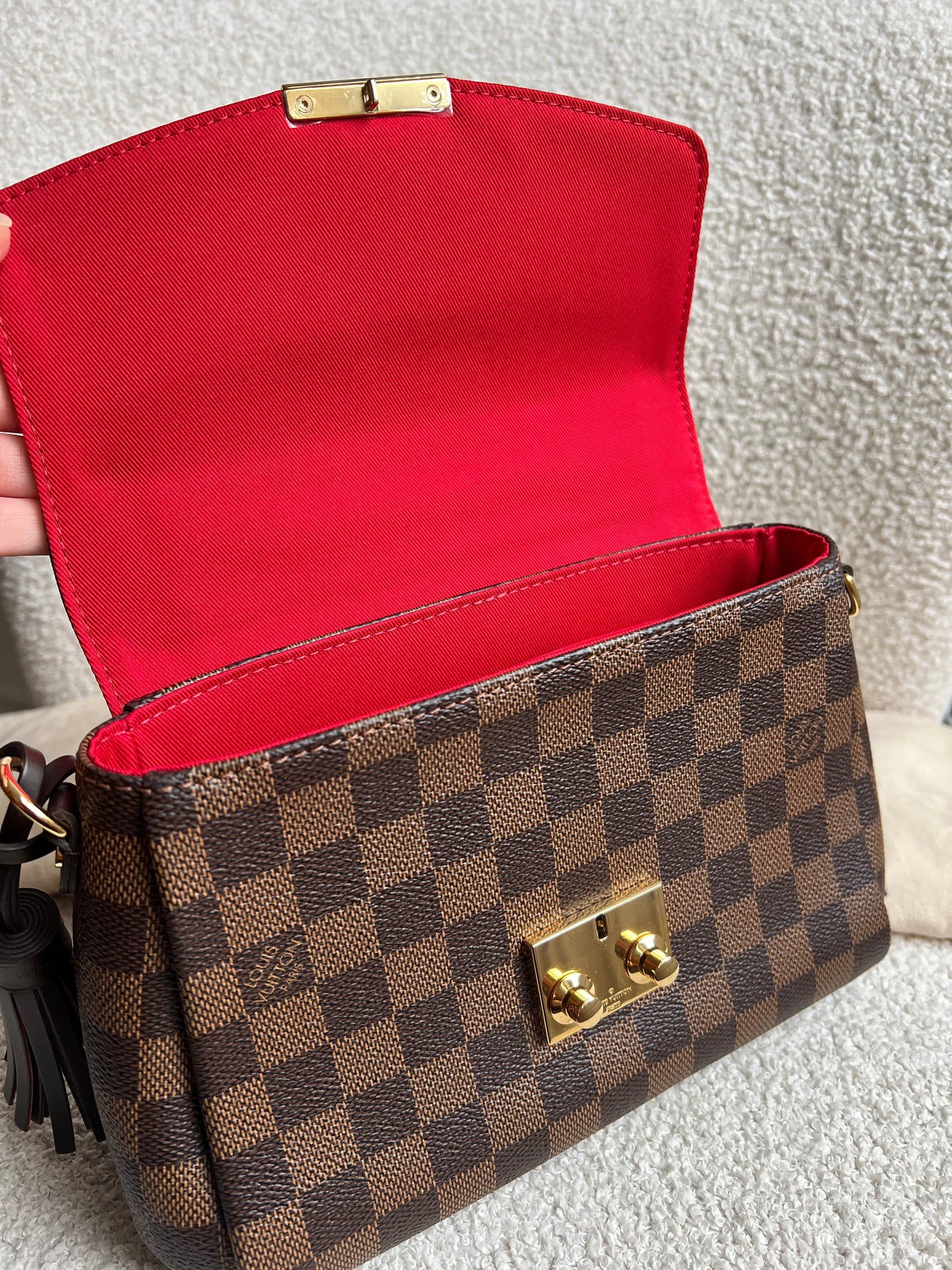 Louis Vuitton Croisette Damier Ebene (RRP £1,490)