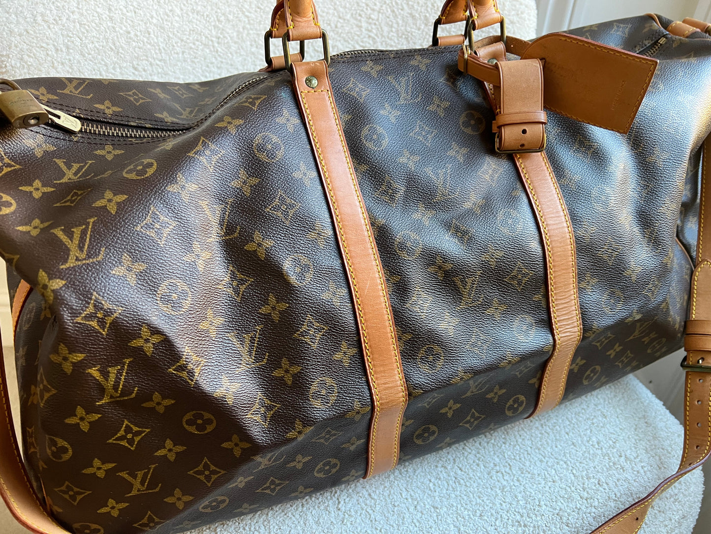 Louis Vuitton Vintage Keepall Bandouliere 60