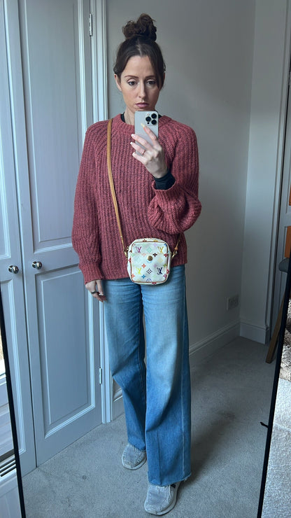 Louis Vuitton Rift Bag White Multicolore Takashi