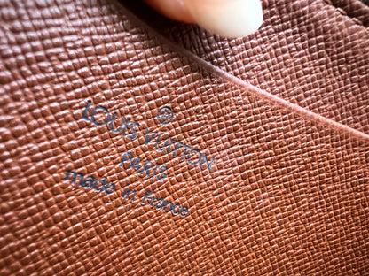 Louis Vuitton Porte Monnaie Zip Around Long Wallet in Monogram