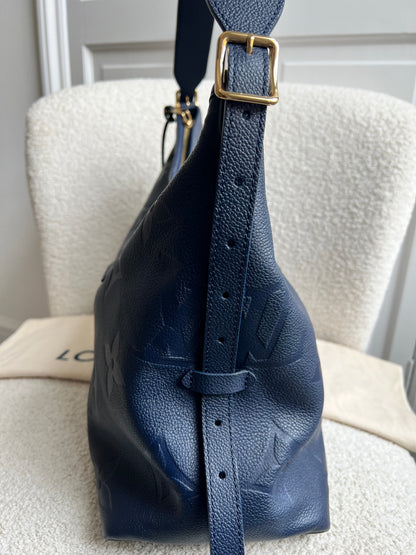 Louis Vuitton Carryall MM Navy Empreinte (RRP £2470)
