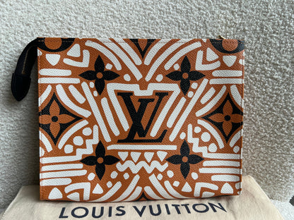 Louis Vuitton Crafty Toiletry Pouch 26 Creme Caramel