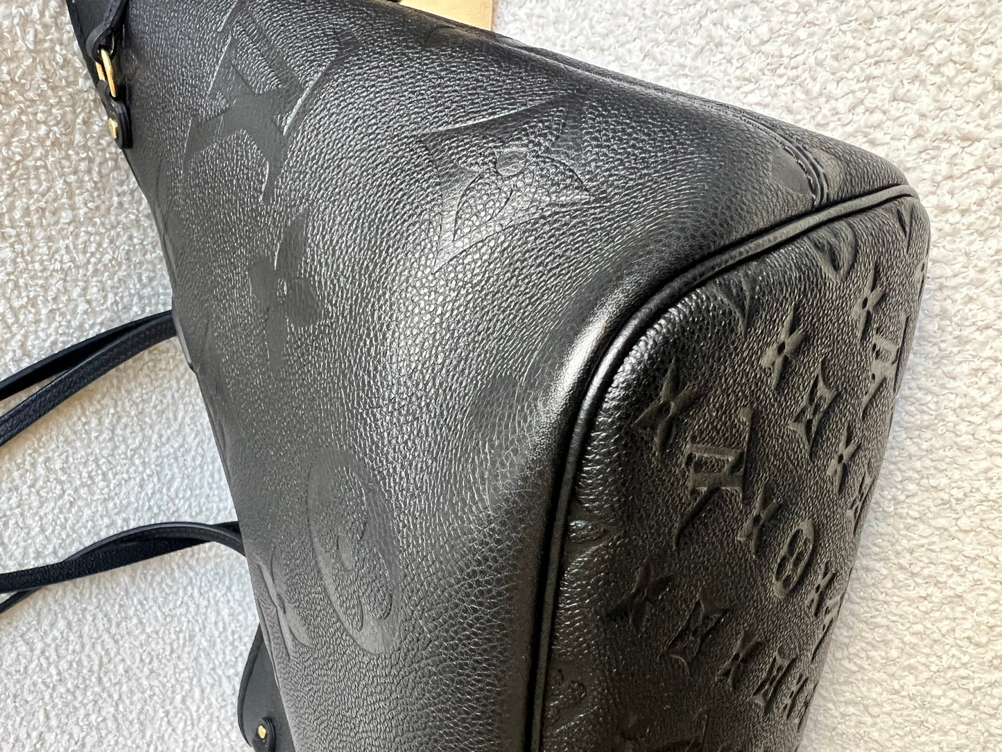 Louis Vuitton Neverfull MM Black Empreinte (RRP £1,970)