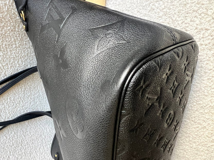 Louis Vuitton Neverfull MM Black Empreinte (RRP £1,970)