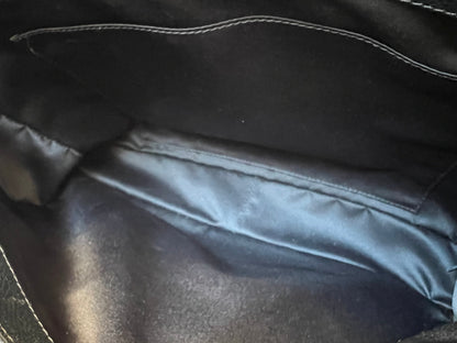 Chanel Black Caviar Grand Shopper Tote (GST) Silver Hardware