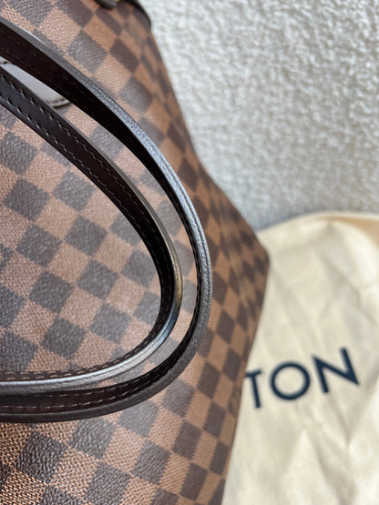Louis Vuitton Neverfull MM Damier Ebene Rose Ballerine (RRP £1470)