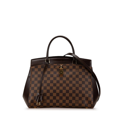 Louis Vuitton  Pvc Leather Handbag Shoulder Bag