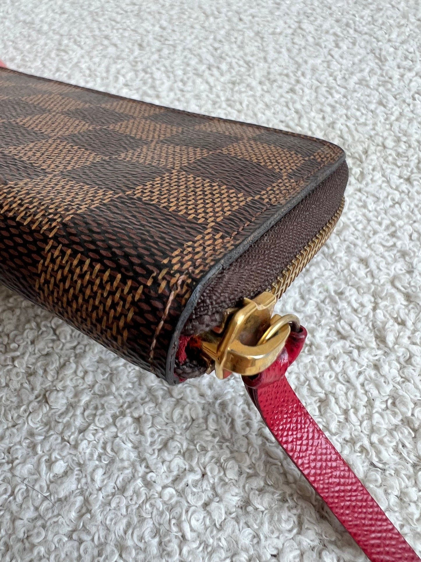 Louis Vuitton Clemence Wallet in Damier Ebene (RRP £450)