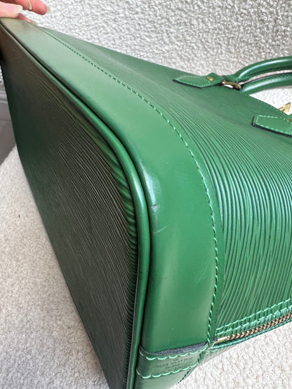 Louis Vuitton Alma PM Green Epi