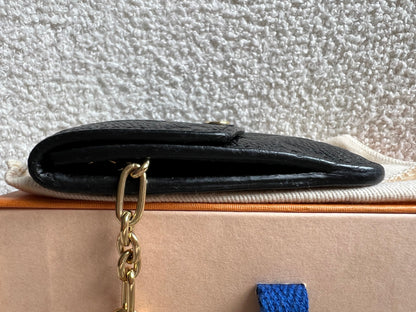 Louis Vuitton Key Pouch Black Empreinte