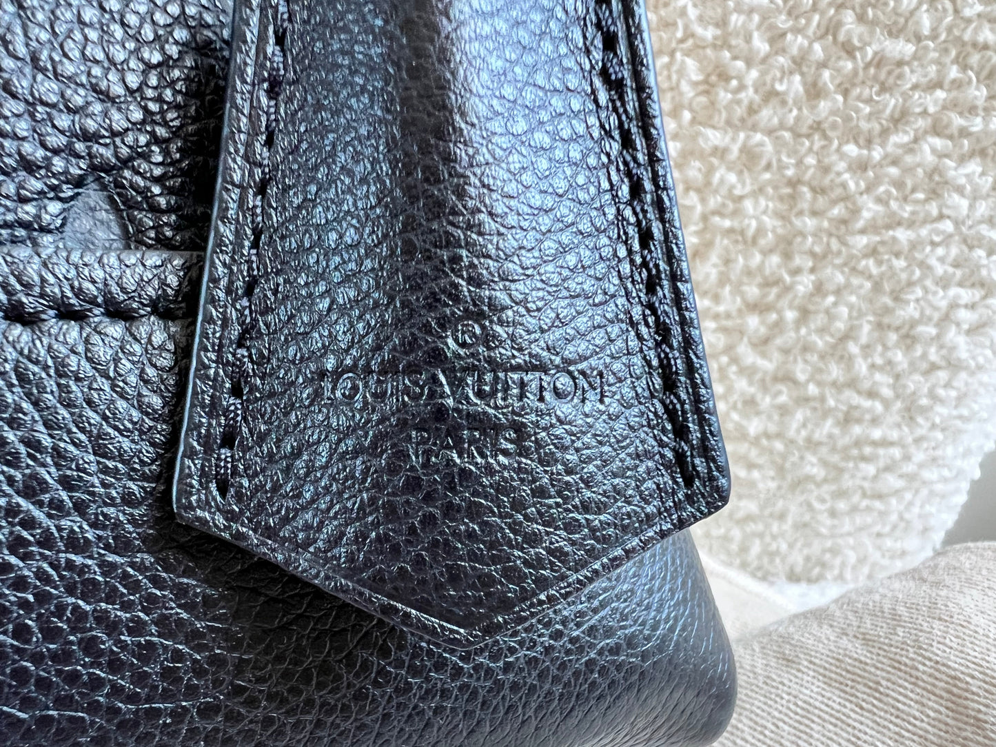 Louis Vuitton Alma Neo BB Black Empreinte  (RRP £2,020)