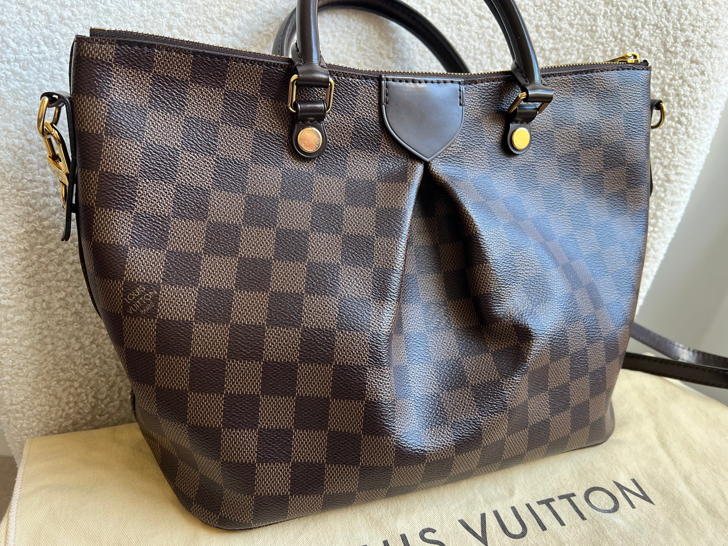 Louis Vuitton Siena MM Tote Damier Ebene