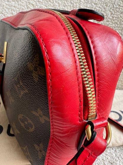 Louis Vuitton Saintonge Monogram Red